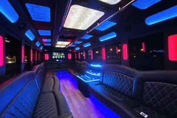 Deltona Limousine Bus Interior