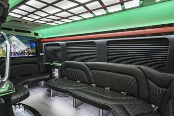 Deltona Sprinter Party Bus Interior