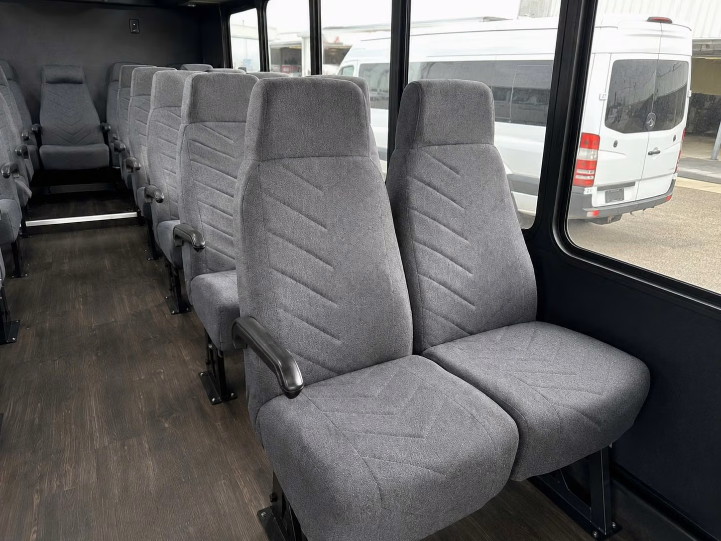 18 passenger minibus inside