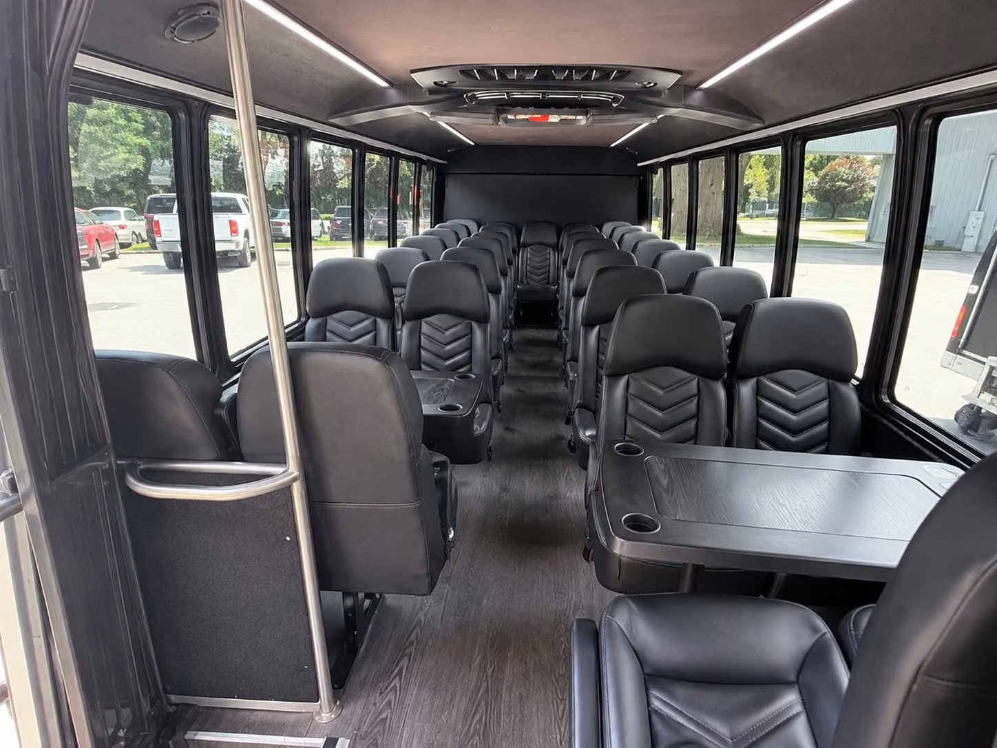 20 passenger minibus inside