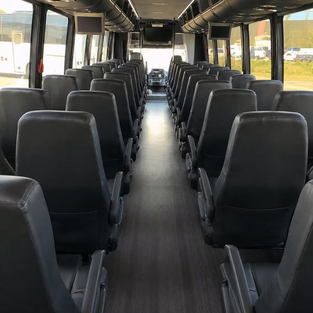 30 passenger minibus interior