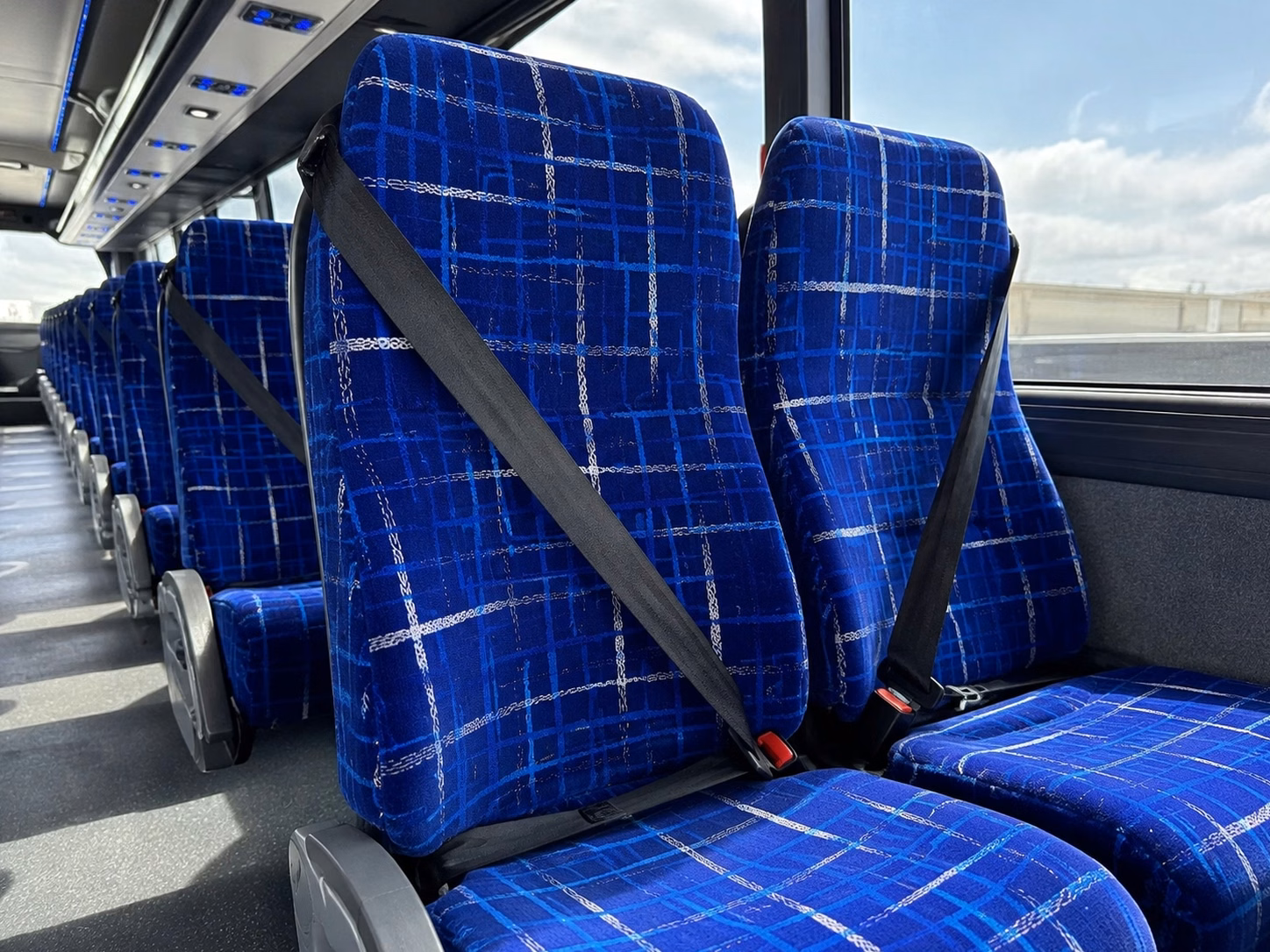 deltona charter bus interior