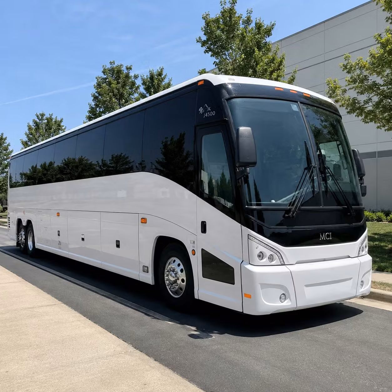 deltona charter bus rental exterior
