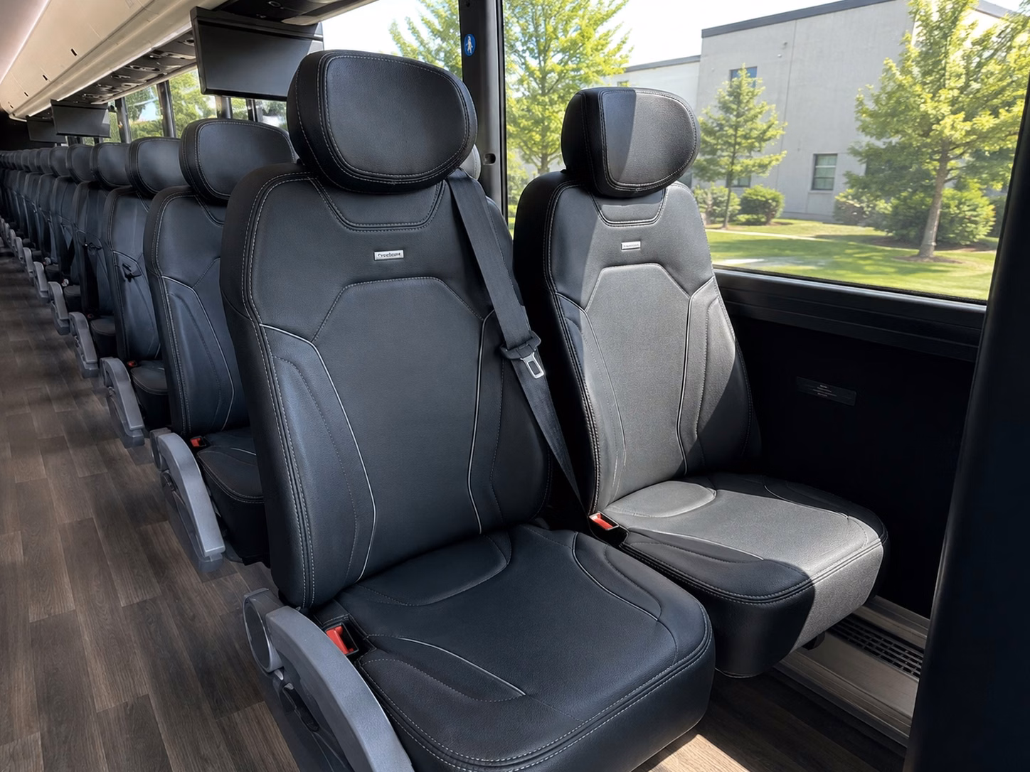 deltona charter bus rental inside