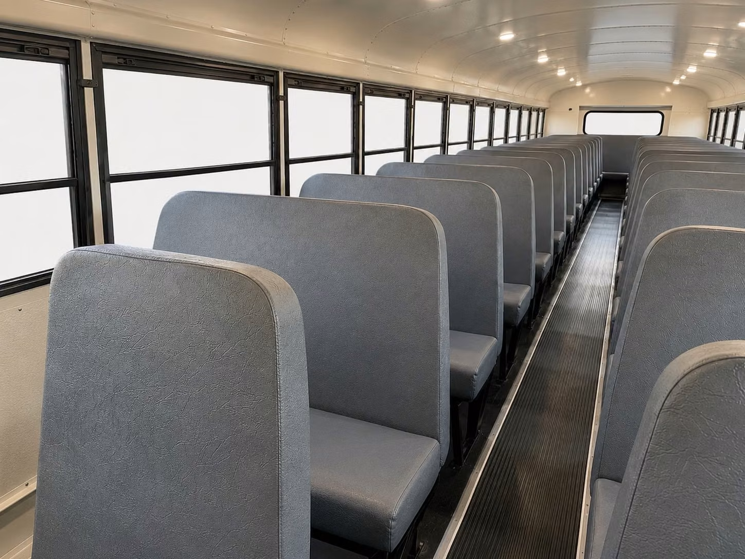 school bus interior